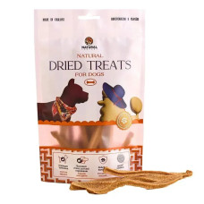 Лакомство для собак Natural Dried Treats 100 г - говядина, курица и утка