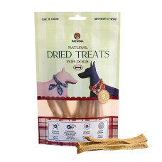 Лакомство для собак Natural Dried Treats 100 г - говядина, курица и индейка