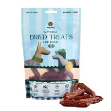 Лакомство для собак Natural Dried Treats Сосиски 10 шт - говядина