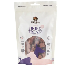 Лакомство для собак Natural Dried Treats Кубики 100 г - утка
