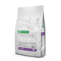 Сухой корм Nature's Protection White Dogs Salmon Junior All Breeds для юниоров всех пород с лососем 10 кг