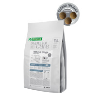 Сухой корм Nature's Protection White Dogs Grain Free для белых собак крупных пород с белой рыбой 10 кг