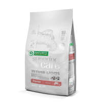 Сухой корм Nature's Protection White Dogs Grain Free Starter All Breeds для белых щенков всех пород с лососем 1.5 кг