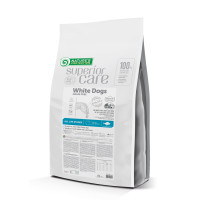 Сухой корм Nature's Protection Grain Free White Dogs для белых собак всех размеров и стадий жизни с белой рыбой, 10 кг