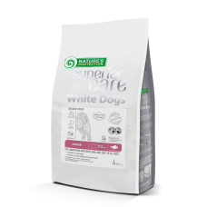 Сухой корм Nature's Protection Grain Free White Dogs Junior All Sizes для юниоров всех размеров с белой рыбой, 4 кг