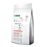 Сухой корм Nature's Protection White Dogs Grain Free Starter All Breeds для белых щенков всех пород с лососем 17 кг