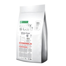 Сухий корм Nature's Protection White Dogs Grain Free Starter All Breeds для білих цуценят всіх порід з лососем 17 кг