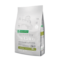 Сухой корм Nature's Protection Grain Free White Dogs для белых щенков малых пород с белой рыбой 10 кг