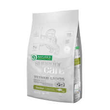 Сухой корм Nature's Protection Grain Free White Dogs для белых щенков малых пород с белой рыбой 10 кг