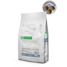 Сухий корм Nature's Protection White Dogs Grain Free для білих собак великих порід з білою рибою 1.5 кг