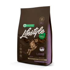 Сухий беззерновий корм Nature's Protection Lifestyle Grain Free Adult All Breeds для собак усіх порід з ягням, 1,5 кг