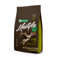 Сухой беззерновой корм Nature's Protection Lifestyle Grain Free Adult All Breeds для собак всех пород с мясом птицы, 1,5 кг