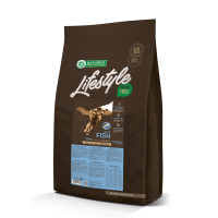 Сухой беззерновой корм Nature's Protection Lifestyle Grain Free Adult для собак всех пород с белой рыбой, 10 кг