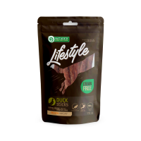 Ласощі Nature's Protection Lifestyle Duck Sticks для собак смужки з качки, 75 г