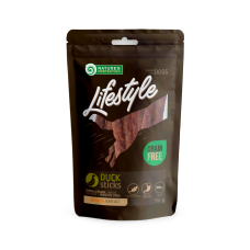 Ласощі Nature's Protection Lifestyle Duck Sticks для собак смужки з качки, 75 г