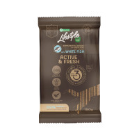 Беззерновые лакомства Nature's Protection Lifestyle Grain Free White fish Active & Fresh для юниоров с белой рыбой 150 г