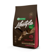Сухой беззерновой корм Nature's Protection Lifestyle Senior Salmon для пожилых котов с лососем, 1.5 кг