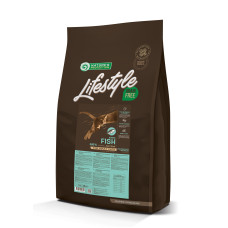 Сухий беззерновий корм Nature's Protection Lifestyle Adult White fish для котів з білою рибою, 7 кг
