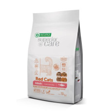 Сухой корм Nature's Protection Red Cats для взрослых рыжих котов с сельдью 1.5 кг