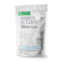 Сухой корм Nature's Protection White Cats для взрослых белых котов с сельдью 400 г