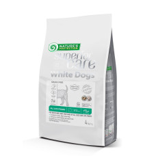 Сухий корм Nature's Protection White Dogs Grain Free для білих собак усіх порід та стадій життя з комахами 4 кг