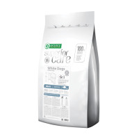 Сухой корм Nature's Protection Grain Free White Dogs для взрослых белых собак малых пород с белой рыбой 10 кг