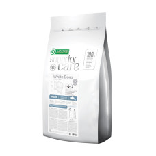 Сухой корм Nature's Protection Grain Free White Dogs для взрослых белых собак малых пород с белой рыбой 10 кг