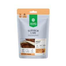 Ласощі для собак Nature’s Protection Rabbit Ears with Duck Filling кролячі вушка з начинкою з качки, 75 г