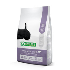 Сухой корм Nature's Protection Mini Adult Lamb Small Breeds для взрослых собак малых пород с ягненком 2 кг