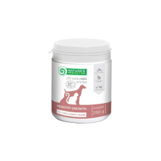 Харчова добавка Nature's Protection Healthy Growth для підтримки здоров'я зубів, суглобів та кісток собак та котів, 250 г