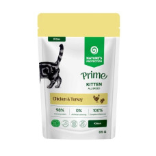 Вологий корм Nature's Protection Prime Kitten для кошенят з куркою та індичкою, 85 г