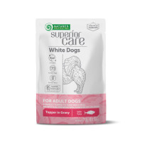 Дополнительный влажный корм Nature's Protection White Dogs Adult Tuna для белых собак с тунцом, 70 г