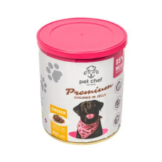 Вологий корм для собак Pet Chef з куркою 800г