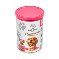 Вологий корм для собак Pet Chef з яловичиною 415 г