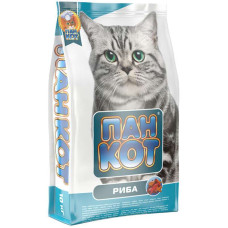 Сухий корм для котів Пан Кот Риба, 10 кг