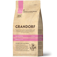 Сухий корм для цуценят Grandorf LAMB & TURKEY PUPPY ягня з індичкою від 3 тижнів, 3 кг