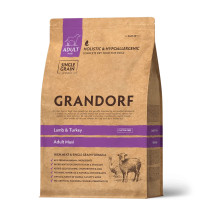 Сухий корм для дорослих собак великих порід Grandorf LAMB & TURKEY ADULT MAXI ягня з індичкою 10 кг