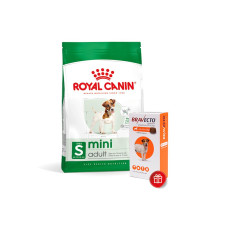Корм для взрослых собак ROYAL CANIN MINI ADULT 8 кг + 1 таблетка Бравекто 4,5-10 кг в подарок!