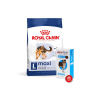 Корм для дорослих собак ROYAL CANIN MAXI ADULT 15 кг + 1 таблетка Бравекто 20-40 кг в подарунок!