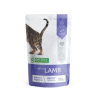 Влажный корм для кошек Nature's Protection Sensitive Digestion pouch 100 г - ягнятина
