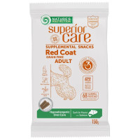 Ласощі для собак Nature's Protection Superior Care Red Coat Hypoallergenic Oral Care 150 г - лосось