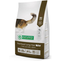 Сухий корм для довгошерстих стерилізованих котів Nature's Protection Sterilised Long Hair 2 кг