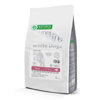 Сухой корм для щенков Nature's Protection Superior Care White Dogs Grain Free Junior All Sizes 4 кг - белая рыба