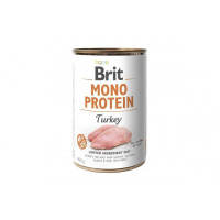Влажный корм для собак Brit (Брит) Mono Protein (Моно Протеин) Dog 400 г с индейкой (консерва)