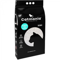 Бентонитовый наполнитель для котов CATMANIA с запахом марсельского мыла и бирюзовыми гранулами 10 литров/8,5 кг