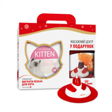 Акция! Корм для котят ROYAL CANIN KITTEN 4 кг + массажный центр в подарок