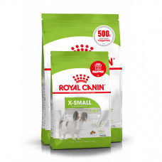 Акция! Корм для взрослых собак ROYAL CANIN XSMALL ADULT 1.5 кг + упаковка 500 г в подарок