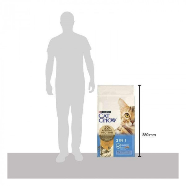 Сухий корм Purina Cat Chow (Кет Чау) Special Care 3 in1 (3 в 1) для котів 15 кг