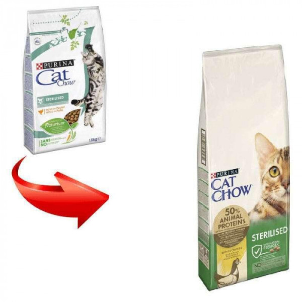 Сухий корм Purina Cat Chow Special Care Sterelized Cat Chicken для стерилізованих котів із куркою 15 кг