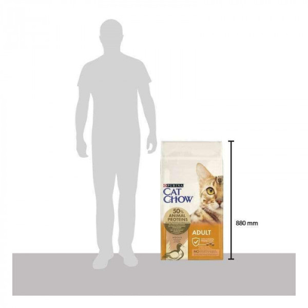 Сухий корм Purina Cat Chow (Кет Чау) Adult Duck для кішок з качкою 1.5 кг